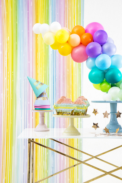 Kurtyna Party mix 100x195cm - dekoracja imprezowa