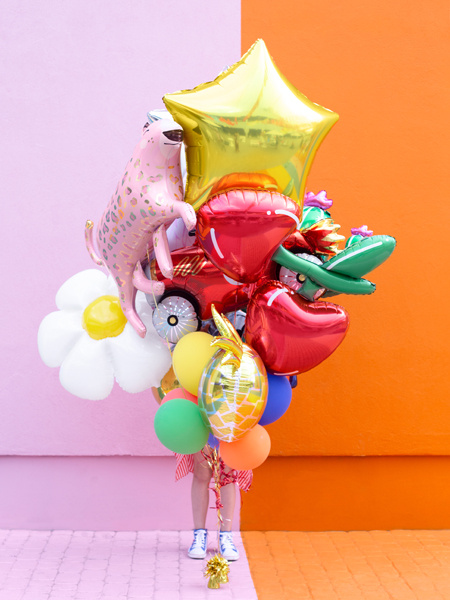Balon foliowy Gwiazdka 70cm złoty - zdjęcie 3