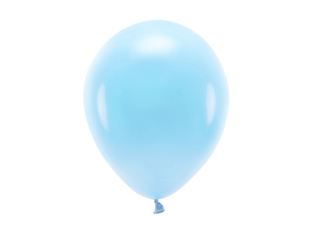 Balony Eco 26cm pastelowe, błękit (1 op. / 100 szt.)