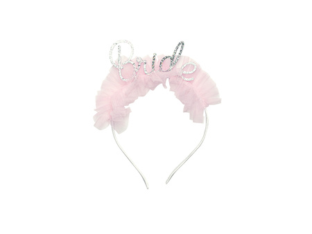 Opaska Bride z falbanką, 17,5 x 18 cm, mix