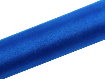 Organza Gładka, c. turkus, 0,16 x 9m (1 szt. / 9 mb.)