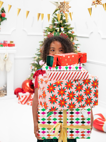 Opaska HO HO HO! - prezentacja na głowie