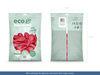 Balony Eco 26cm pastelowe, jasny czerwony (1 op. / 100 szt.)