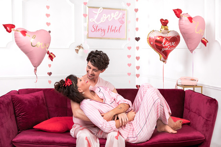 Balon foliowy Eliksir miłości, 54x66 cm, mix