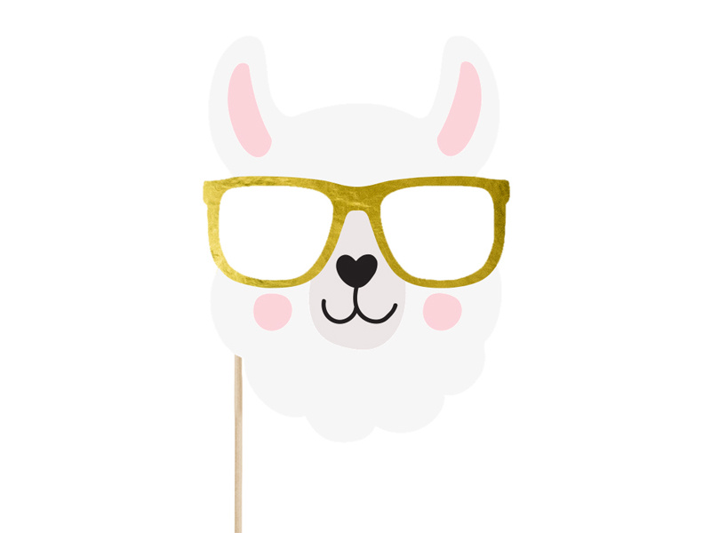 Gadżety do zdjęć Lama – różnorodne wzory