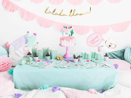 Pudełka na popcorn, mix, 7x7x12,5cm (1 op. / 6 szt.)