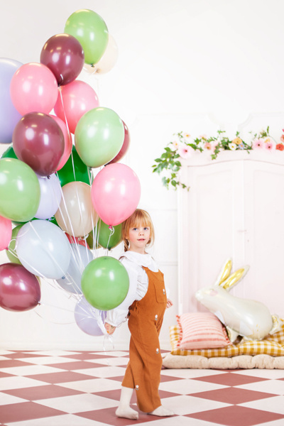 Balony Strong 30 cm Pastel Light Misty Blue – szczegóły produktu