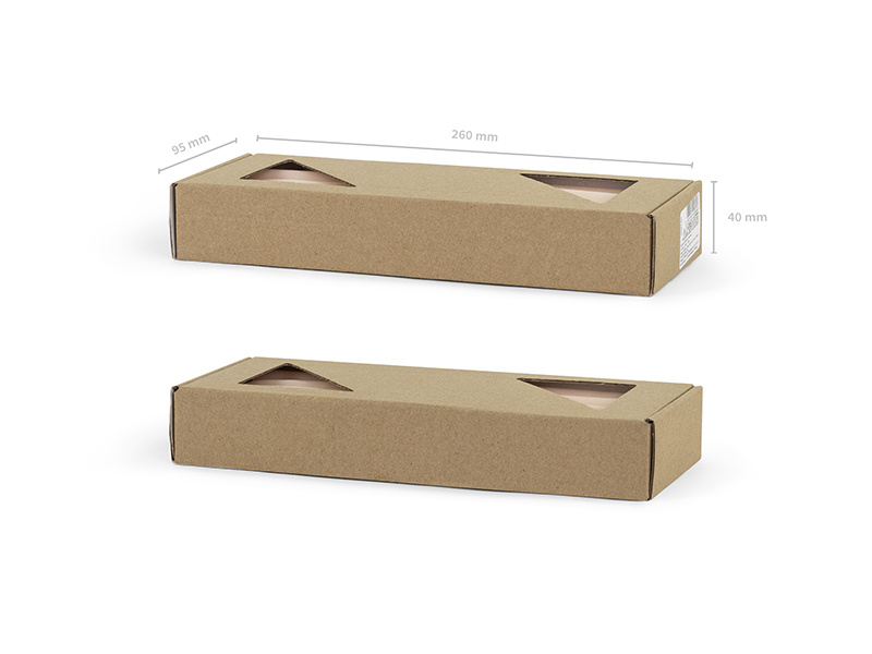 Świece stożkowe matowe jasnoróżowe - komplet 10 sztuk