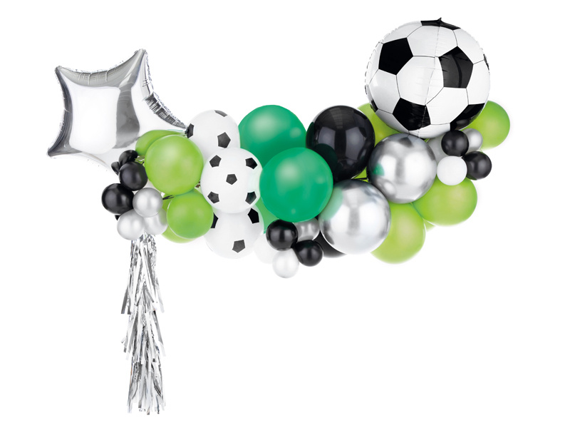 Girlanda balonowa Piłka mix 150x126cm - zdjęcie 1