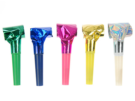 Gwizdki holograficzne, mix (1 op. / 120 szt.)