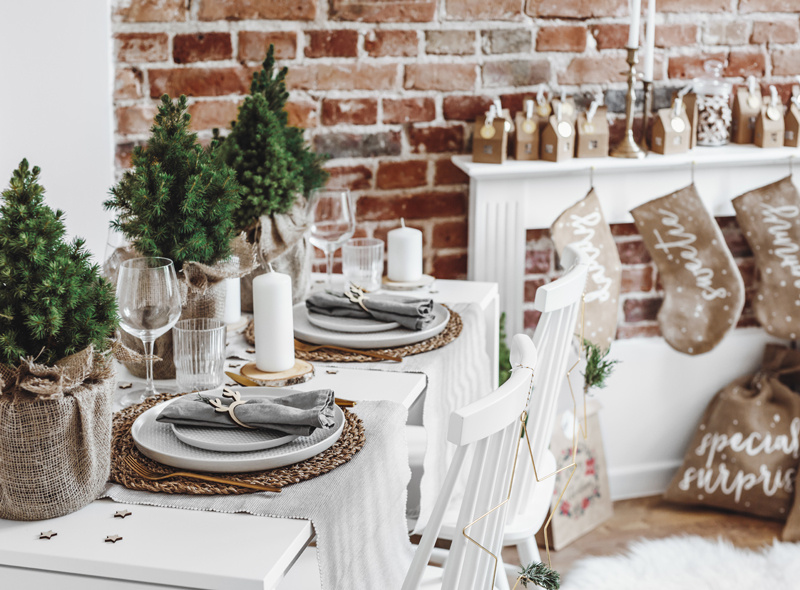 Drewniane obrączki na serwetki Renifery - zdjęcie 6