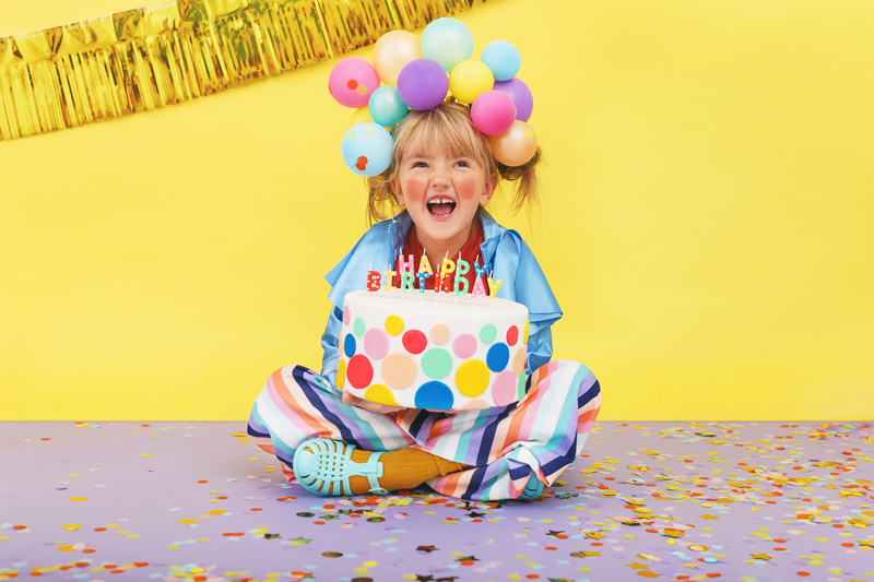 Opakowanie świeczek urodzinowych Happy Birthday