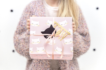 Papier do pakowania Kotek, mix, 70x200cm (1 op. / 2 szt.)