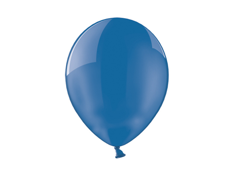 Balony 23cm Crystal Blue 100 sztuk