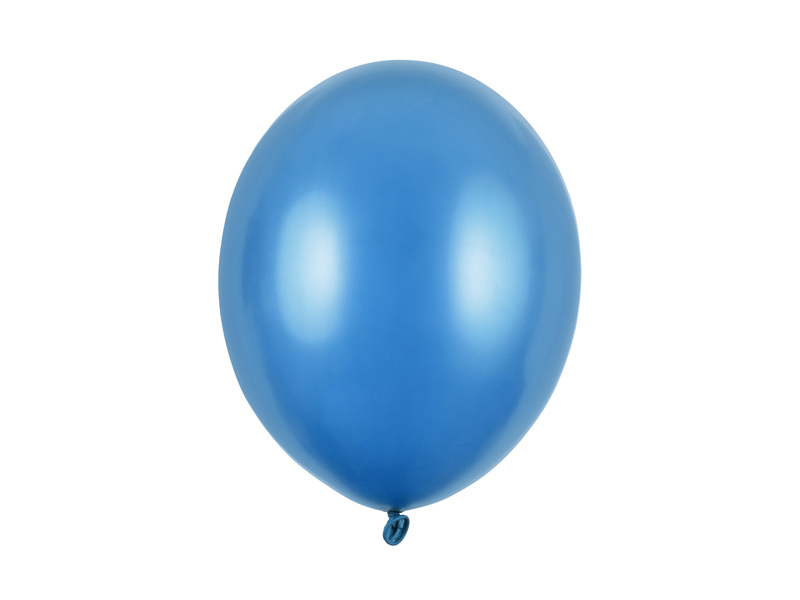 Balony Strong 30cm Metallic Caribbean Blue - opakowanie