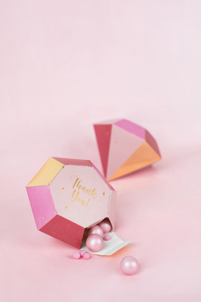 Pudełka Diamenty gotowe do użycia