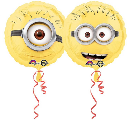Balon foliowy Minionki 46cm/1szt.