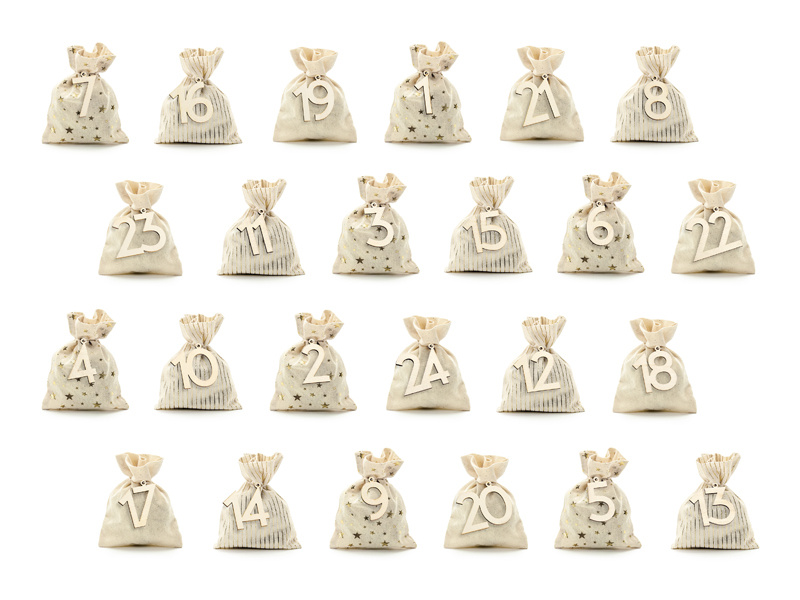 Woreczki bawełniane - różne wzory