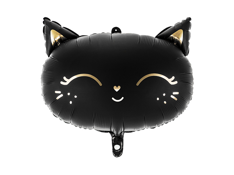 Balon foliowy Kotek czarny 48x36cm - zdjęcie 5