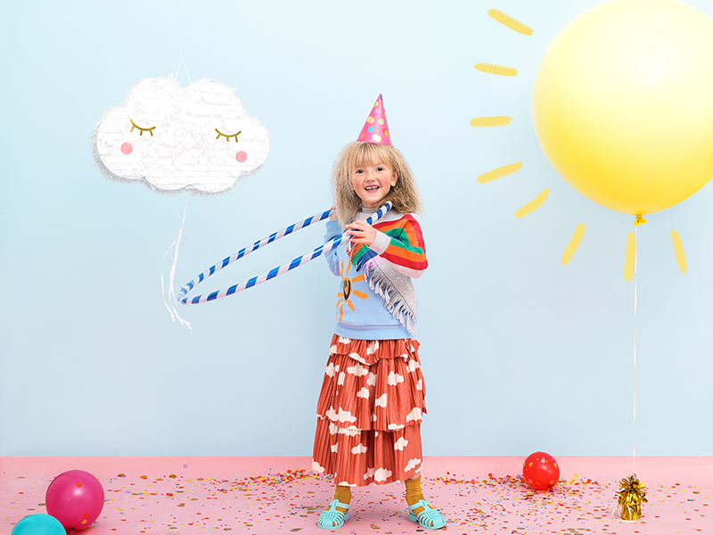 Piniata Chmurka - aranżacja imprezowa