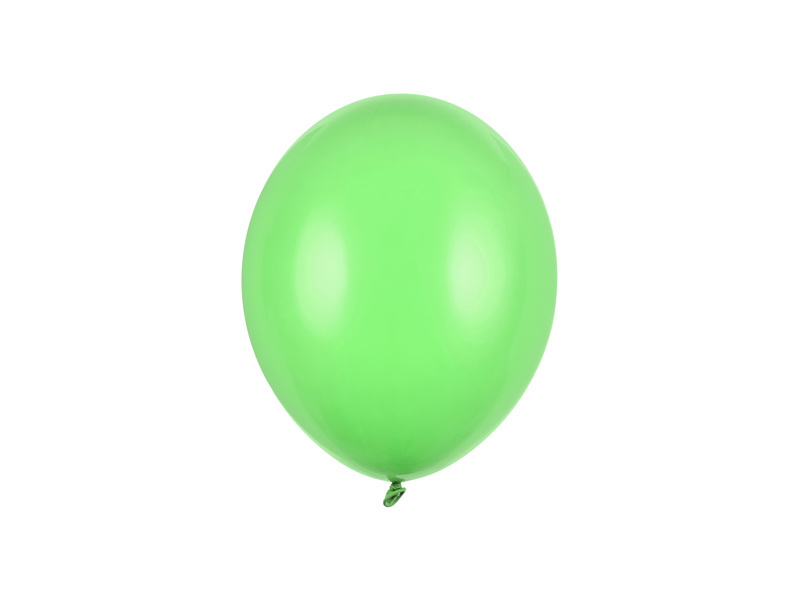 Balony Strong 23cm Pastel Bright Green – opakowanie 100 sztuk