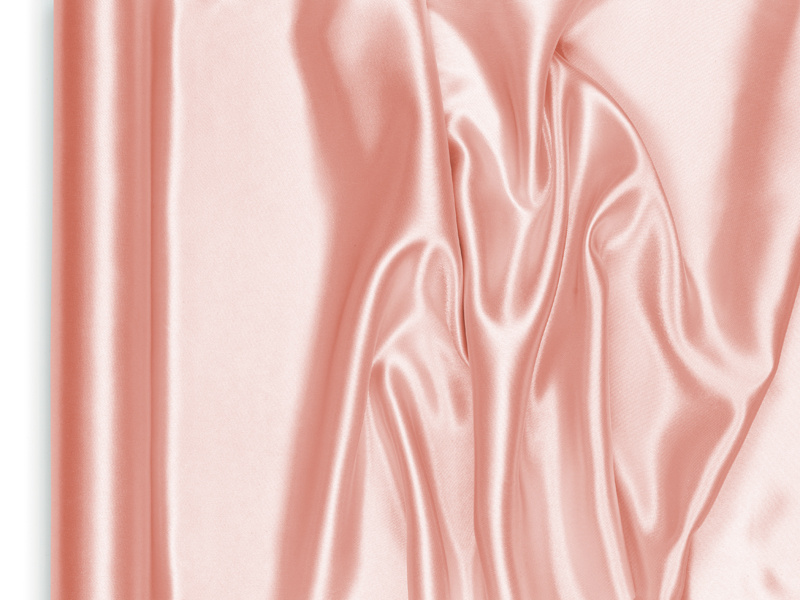 Satyna gładka brzoskwiniowa – rolka materiału