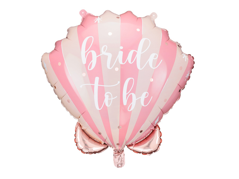 Balon foliowy Muszelka Bride to be – opakowanie