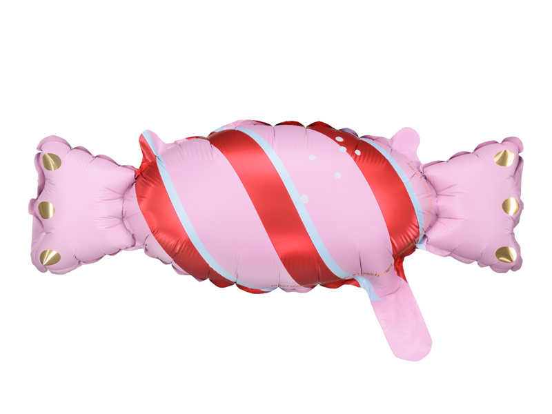 Balon foliowy Cukierek mix kolorów – opakowanie 5 sztuk