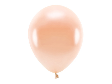 Balony Eco 30cm metalizowane, brzoskwinia (1 op. / 10 szt.)