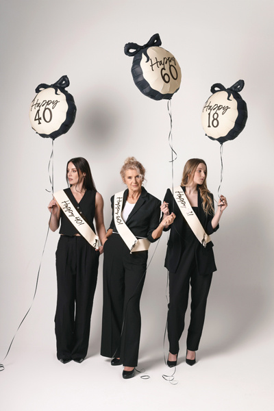 Szarfa Happy 40 krem - prezentacja produktu