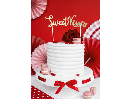 Topper na tort Sweet Love - Sweet Kisses