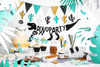 Girlanda Dinozaury - Flagietki, 1,3m