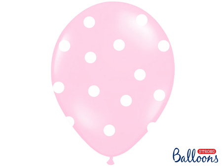 Balony 30cm, Słonik, Pastel Pink Mix (1 op. / 50 szt.)