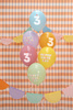 Balony 30 cm, 3, mix (1 op. / 6 szt.)