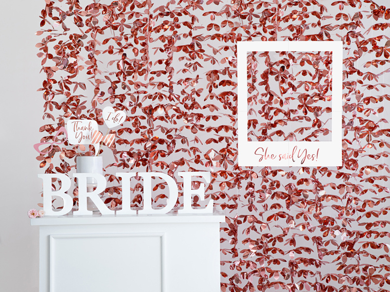 Ramka selfie She said yes – gotowa do użycia