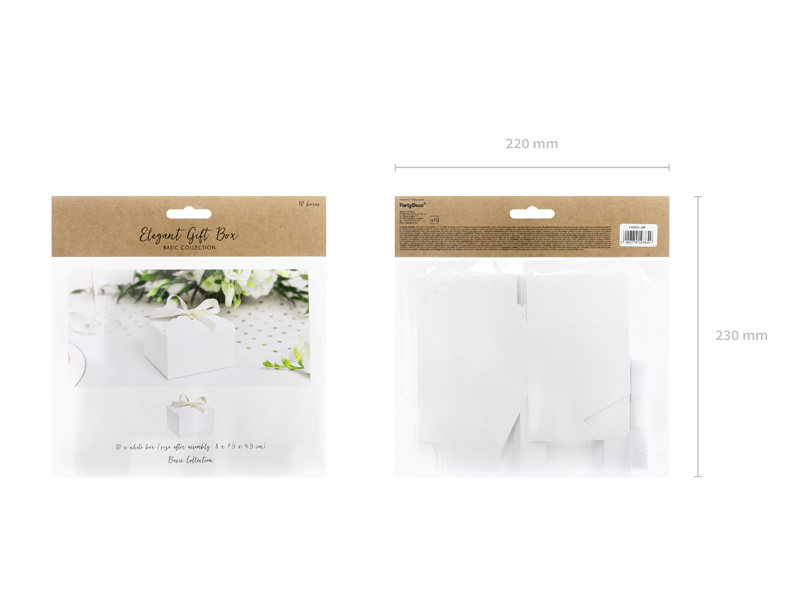 Pudełeczka Chmurka biały – detale