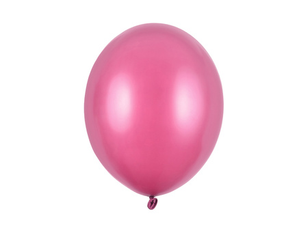 Balony Strong 30cm, Metallic Hot Pink (1 op. / 10 szt.)