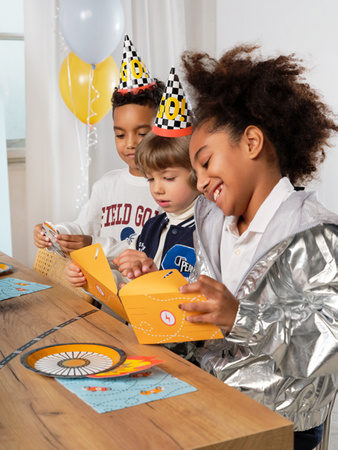 Zaproszenia Autko, mix (1 op. / 6 szt.)