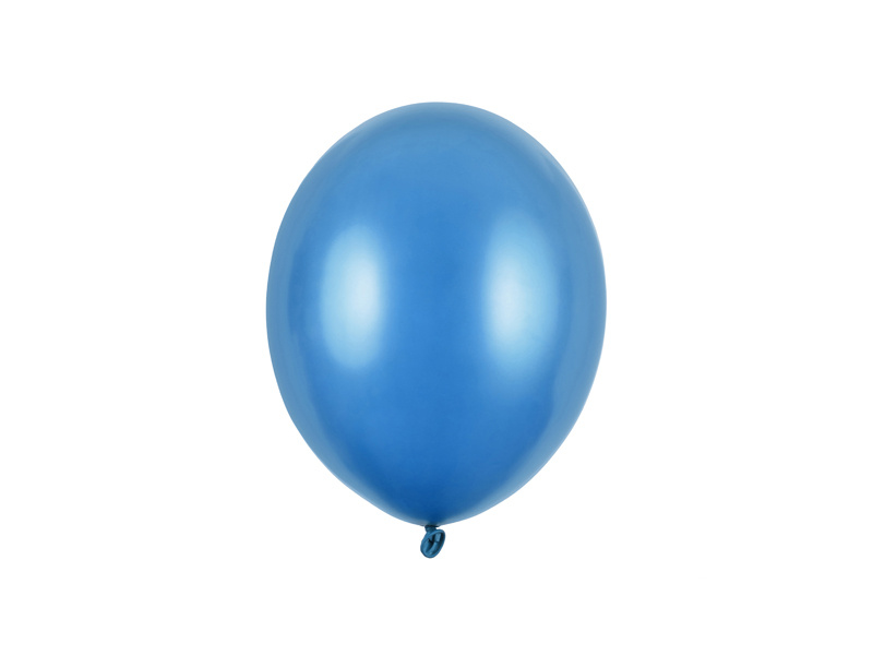 Balony Strong 23cm Metallic Caribbean Blue opakowanie