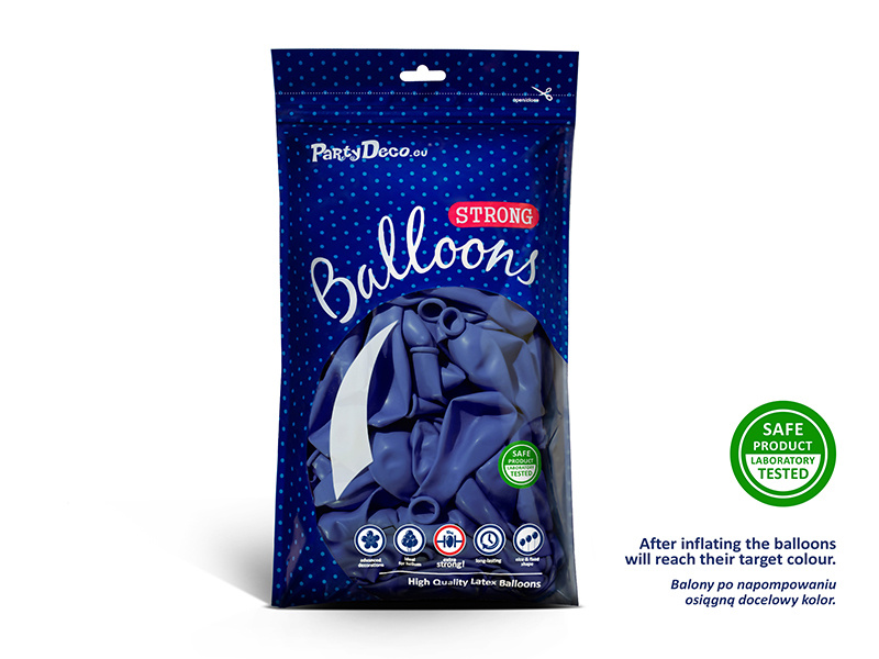 Balony Strong 30cm Pastel Ultramarine dekoracje