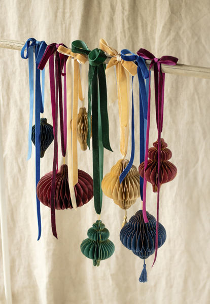 Tasiemka welurowa butelkowa zieleń 25mm 10m - zdjęcie 4