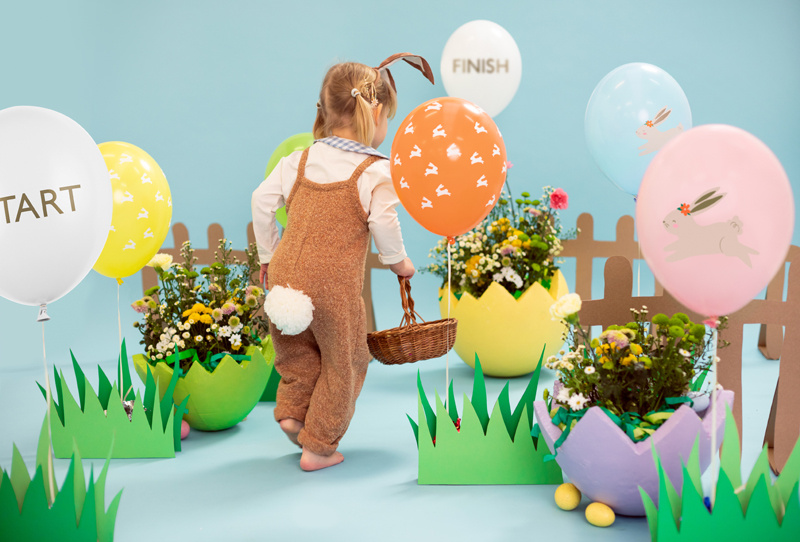 Balony Egg Hunt – przykładowa aranżacja