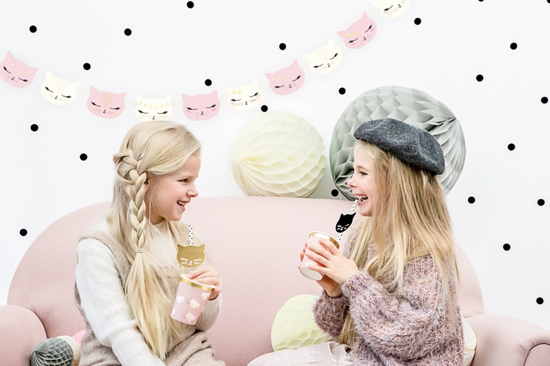 Girlanda Kotek, mix, 1,4m - zdjęcie 6