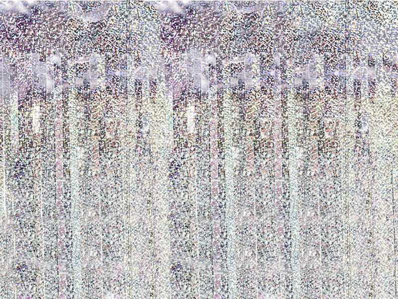 Kurtyna Party holograficzna 90x250cm