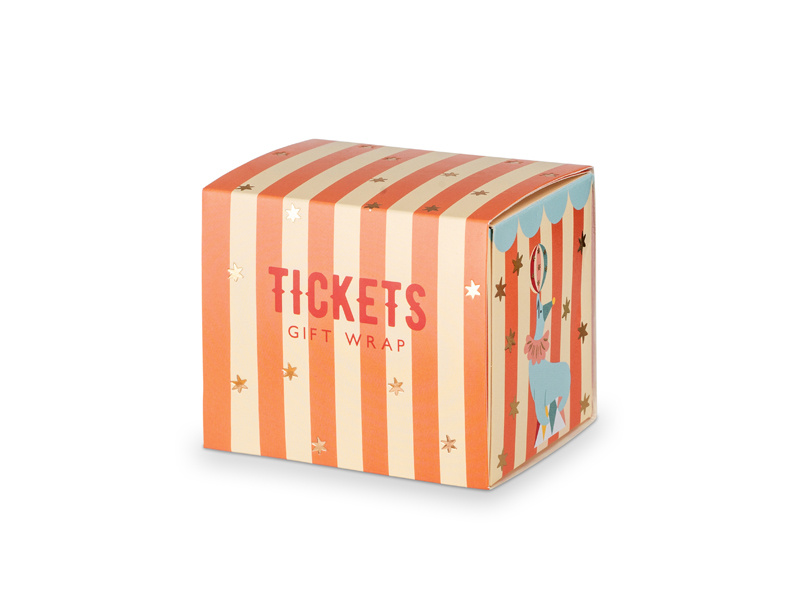 Naklejki Cyrk mix - kolorowe wzory