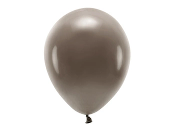 Balony Eco 30cm pastelowe, brązowy (1 op. / 10 szt.)