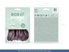 Balony Eco 26cm metalizowane, bordo (1 op. / 10 szt.)