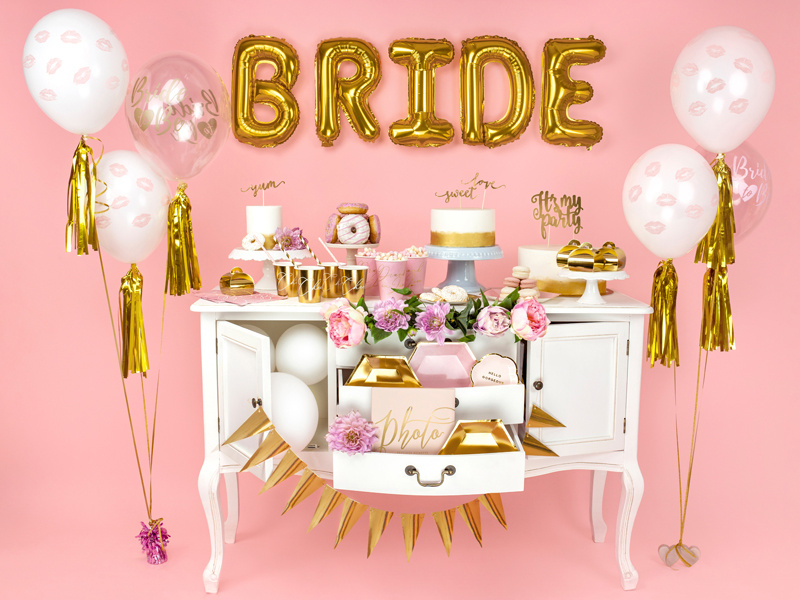 Balony Bride to be na wieczór panieński