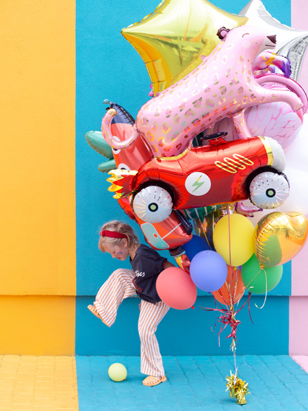Balon foliowy Gwiazdka 70cm złoty - zdjęcie 5